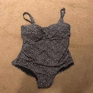 One piece spotted Catalina bathingsuit